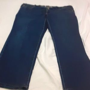 I.N.C. Denim womans jeans. Straight Leg, slim techfit-petite. Size 18, Inseam 27